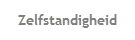 Zelfstandigheid