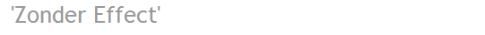 'Zonder Effect'