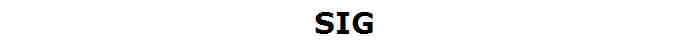 SIG