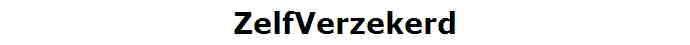 ZelfVerzekerd