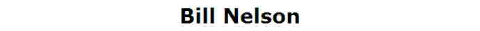Bill Nelson