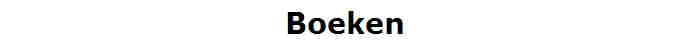 Boeken