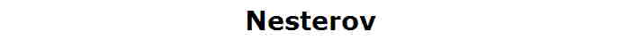 Nesterov