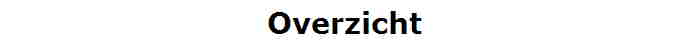 Overzicht