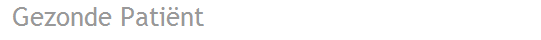 Gezonde Pati�nt