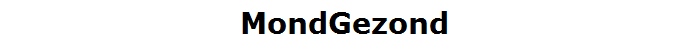 MondGezond