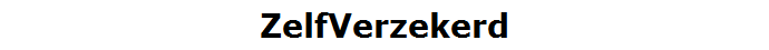 ZelfVerzekerd