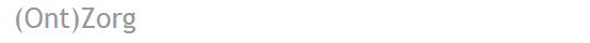 (Ont)Zorg