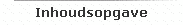 Inhoudsopgave