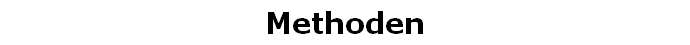 Methoden