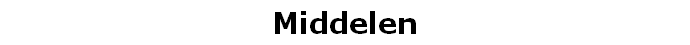 Middelen