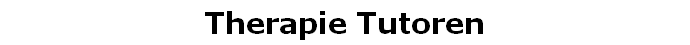 Therapie Tutoren