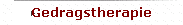 Gedragstherapie